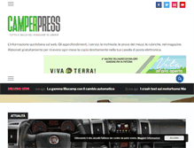 Tablet Screenshot of camperpress.info